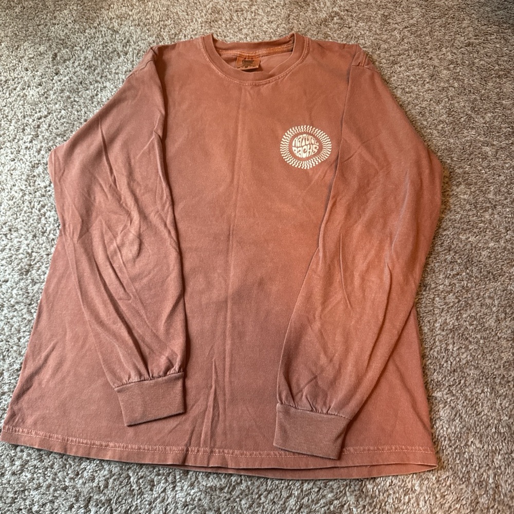 Comfort Colors Long Sleeve Shirt in Rust
